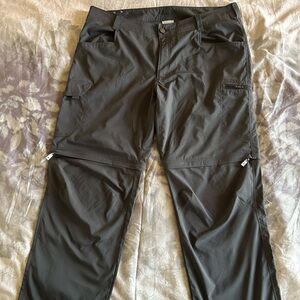 Columbia Men's Convertible Cargo Pants - Dark Olive Green